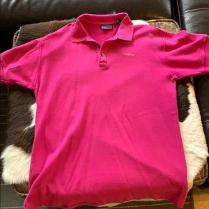 Pink Patagonia Collard Shirt       Size small